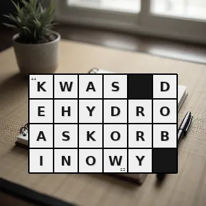 Hasło krzyżówkowe witamina c - kwas dehydroaskorbinowy – rozwiązanie, synonimy, podpowiedzi i definicje krzyżówkowe